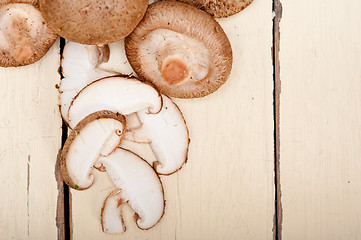 Image showing shiitake mushrooms