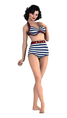 Image showing Pinup Girl