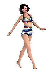 Image showing Pinup Girl