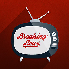 Image showing Breaking News