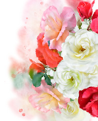 Image showing Rose Background