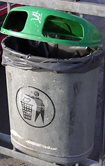 Image showing Wastepaper basket