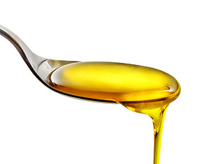 Image showing pouring cooking oil