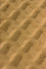 Image showing Pattern in the sand