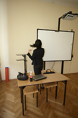 Image showing English teacher in classroom
