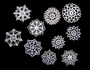 Image showing snowflakes