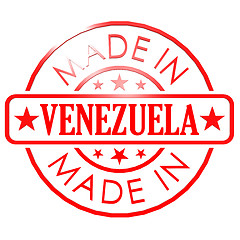 Image showing Made in Venezuela red seal