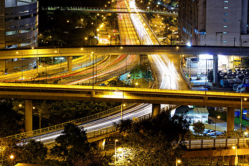 Image showing hong kong night