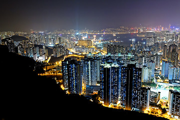 Image showing hong kong night