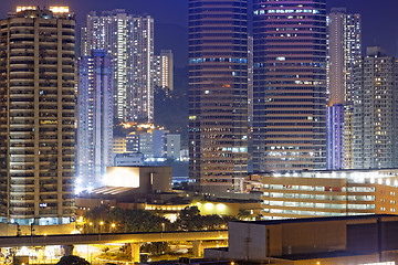 Image showing hong kong night