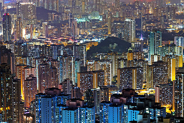 Image showing hong kong night