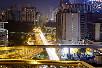 Image showing hong kong night