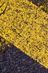 Image showing Road surface markings