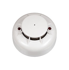 Image showing sensor fire alarm like a smiling emoticon