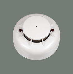 Image showing sensor fire alarm like a smiling emoticon