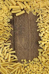 Image showing Pasta Border