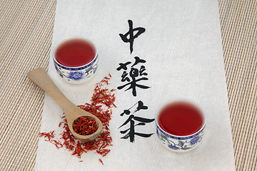 Image showing Safflower Herb Tea