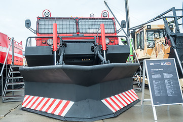 Image showing Fire fighting vehicle MPT-521 on exhibition