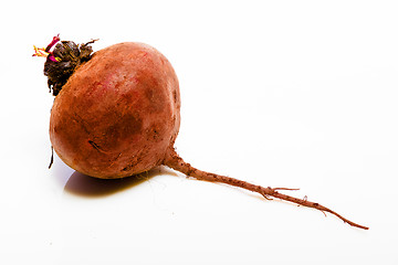 Image showing Vegetables on a white background. Beet