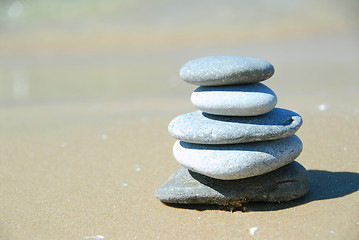 Image showing Stack rocks