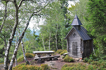 Image showing Chapel on Wagensonnriegel, Germany