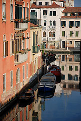 Image showing Venice city buildings reflections