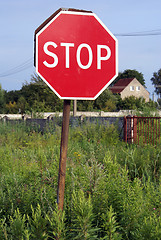 Image showing Stop