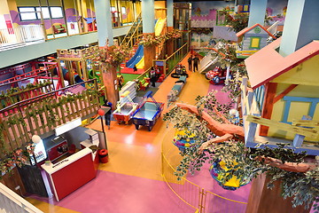 Image showing shopping mal playground