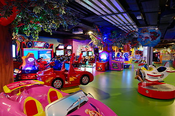 Image showing shopping mal playground