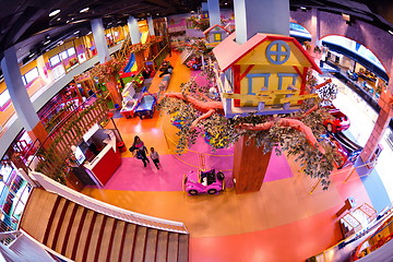 Image showing shopping mal playground