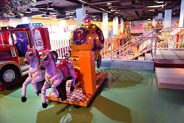 Image showing shopping mal playground