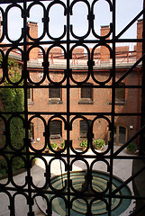 Image showing Window to the inner yard