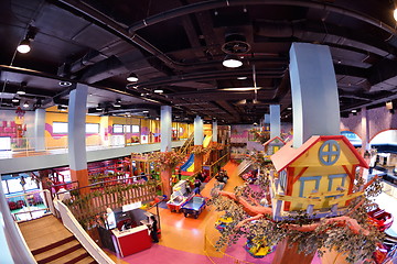 Image showing shopping mal playground