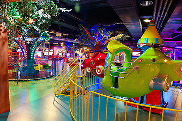 Image showing shopping mal playground