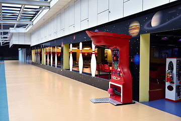 Image showing shopping mal playground