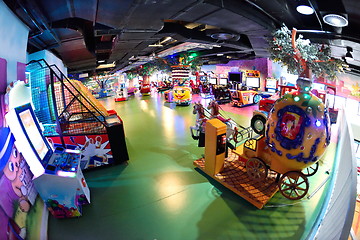 Image showing shopping mal playground