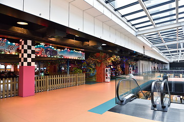 Image showing shopping mal playground