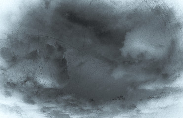 Image showing Vintage sky background with retro texture.