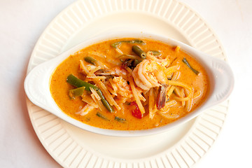 Image showing Red curry