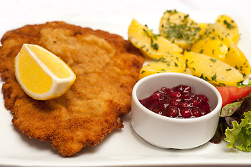 Image showing Wiener Schnitzel