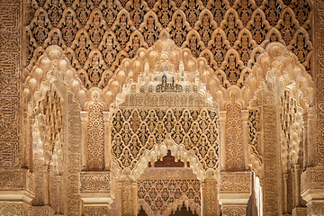 Image showing Islamic Palace Interior