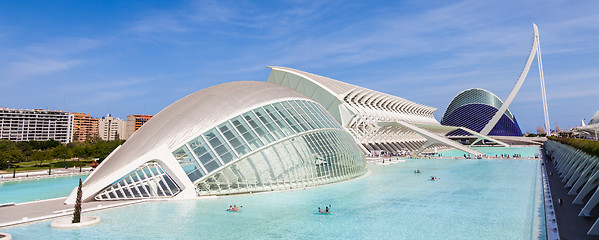 Image showing Modern Architecture in Valencia