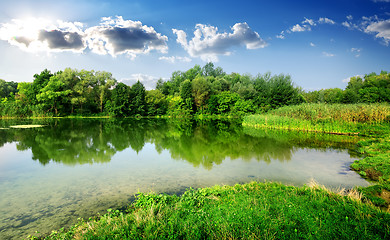 Image showing Quiet river