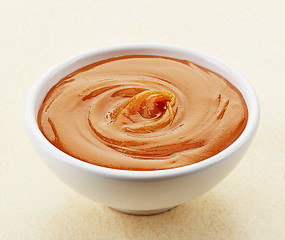 Image showing bowl of caramel