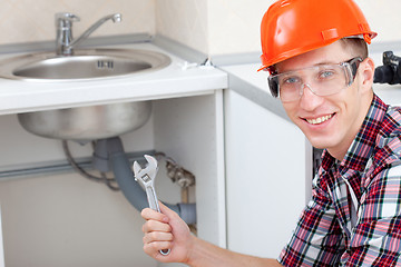 Image showing locksmith plumber