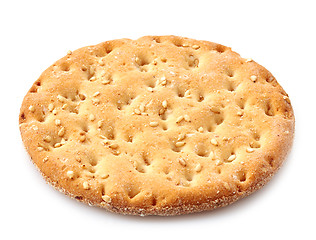 Image showing bread cookie with sesame seeds