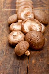 Image showing shiitake mushrooms