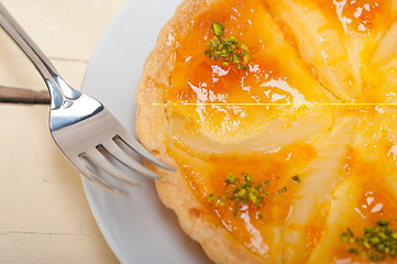 Image showing fresh pears pie dessert cake 