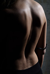 Image showing woman back