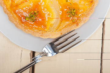 Image showing fresh pears pie dessert cake 